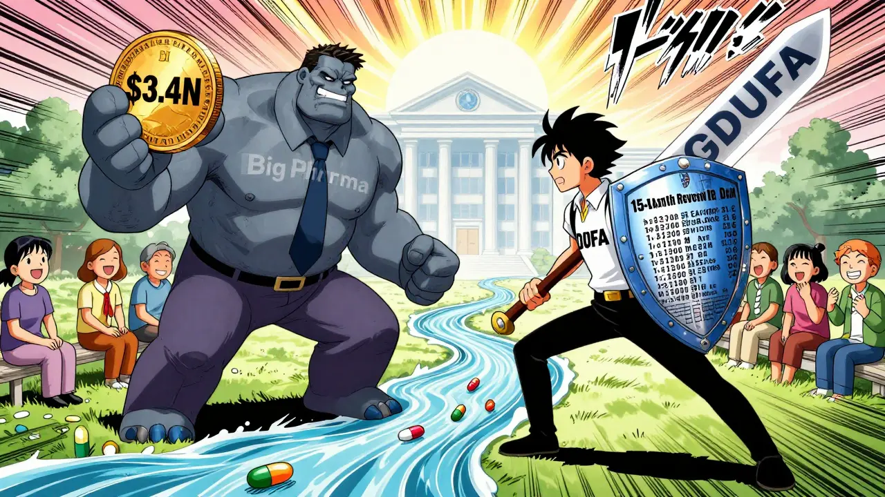 GDUFA hero battling Big Pharma with application shield and review deadline sword